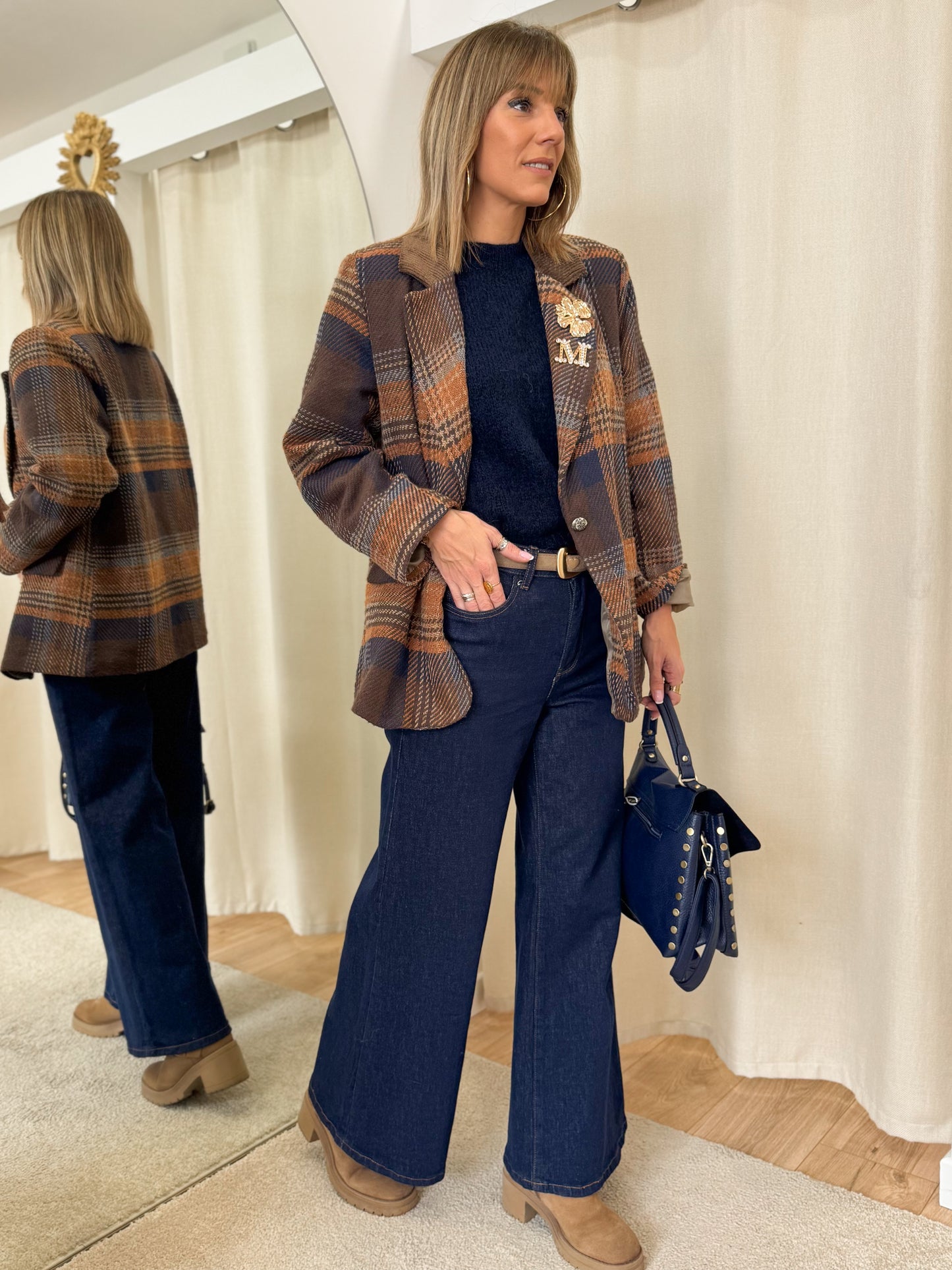 Blazer Victoire marron