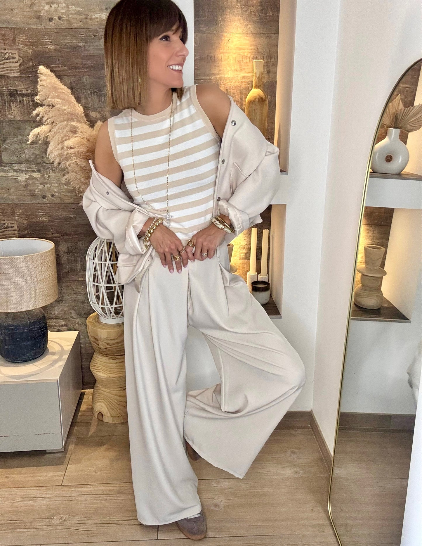 Top Marin beige