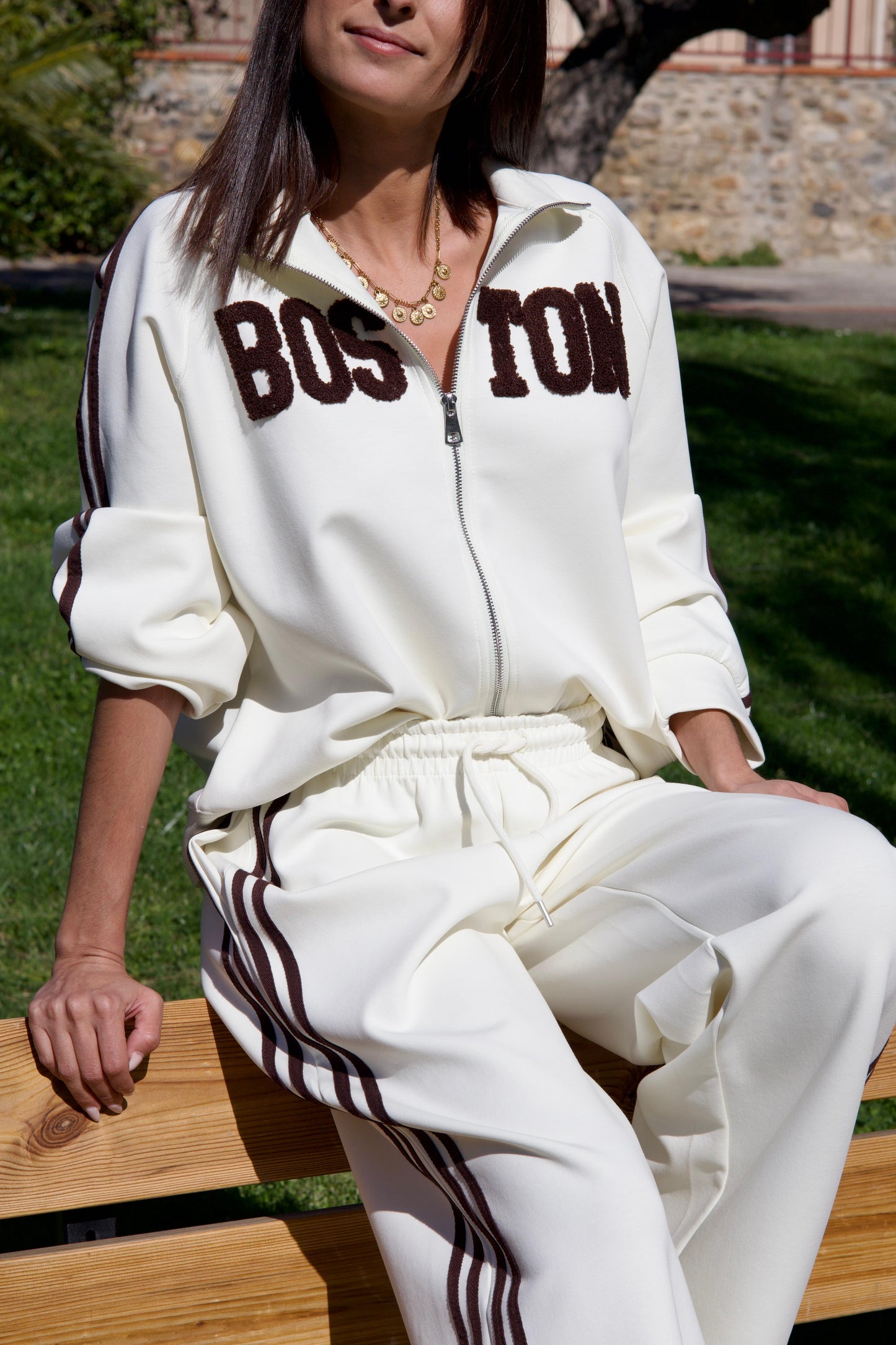 Pantalon BOSTON écru