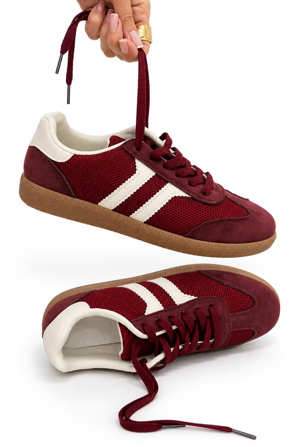 Basket ADÈLE bordeaux