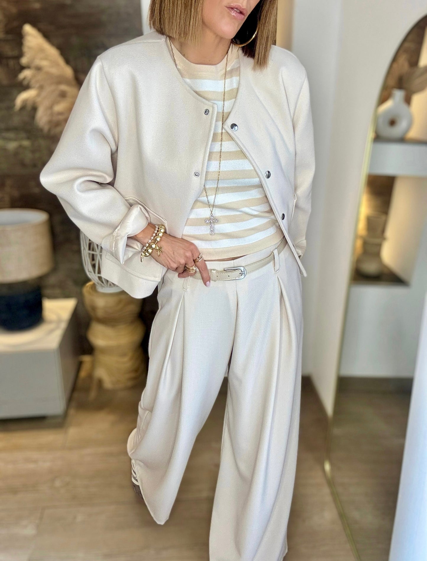Top Marin beige