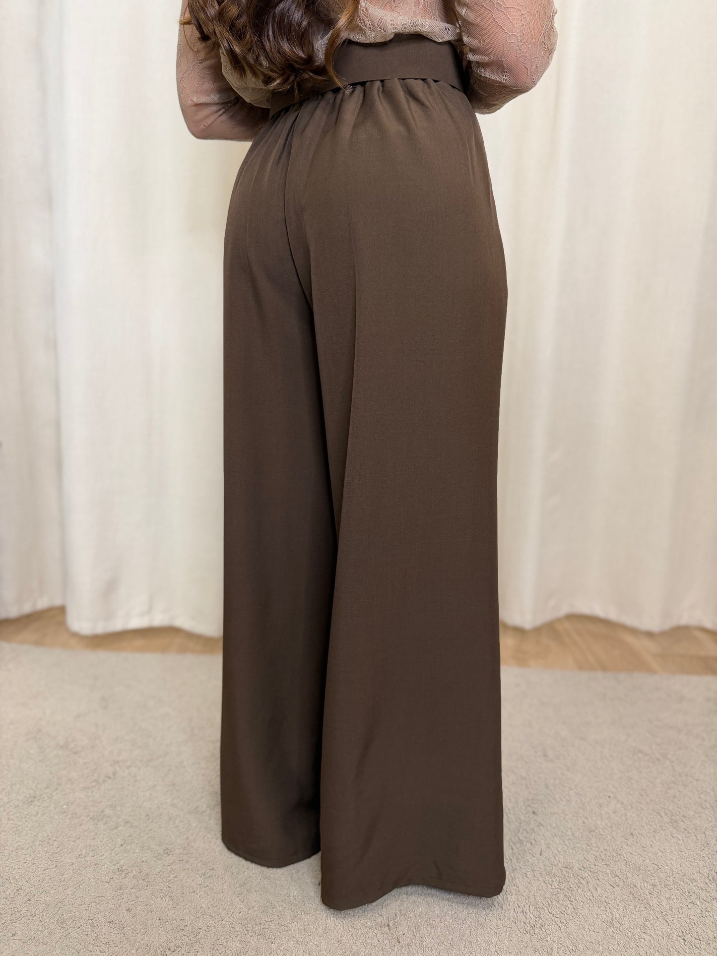 Pantalon Calyssa chocolat