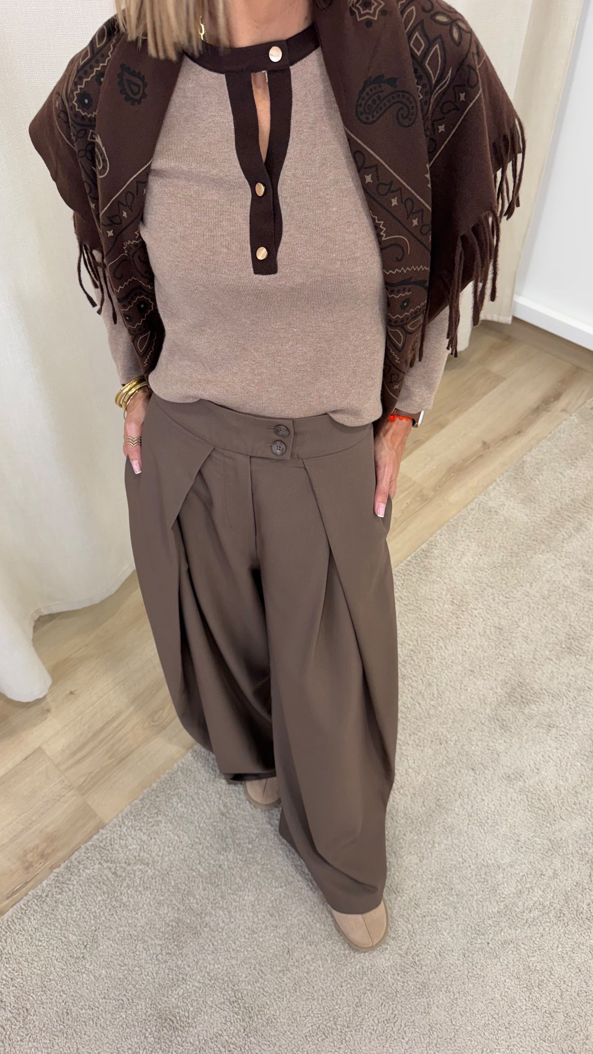 Pull BERCY beige