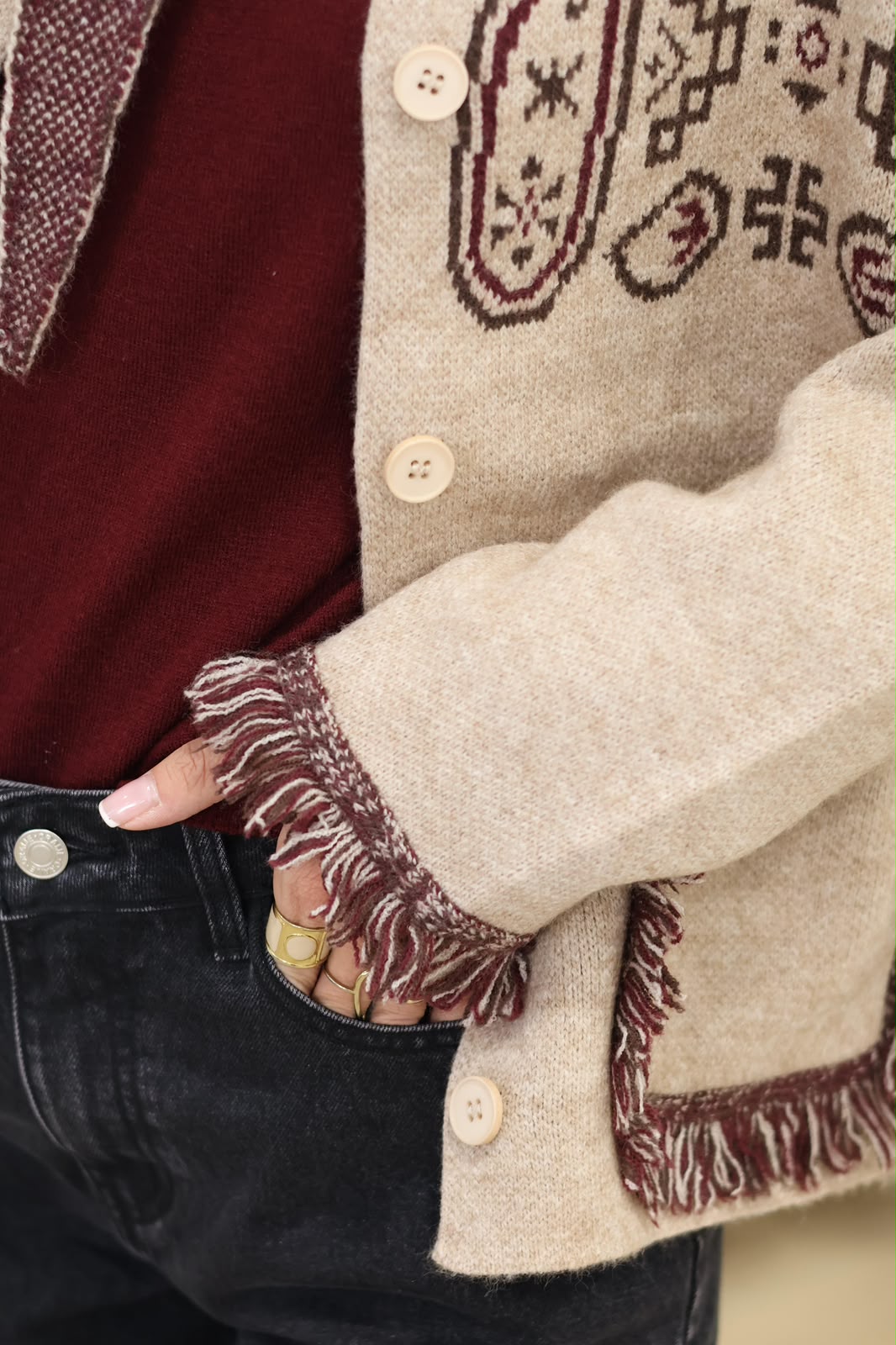 Gilet SAINT-HONORÉ beige