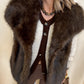 Gilet effet fourrure Lana