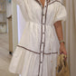 Robe DOLORÈS beige