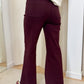 Jean Annette Flare bordeaux