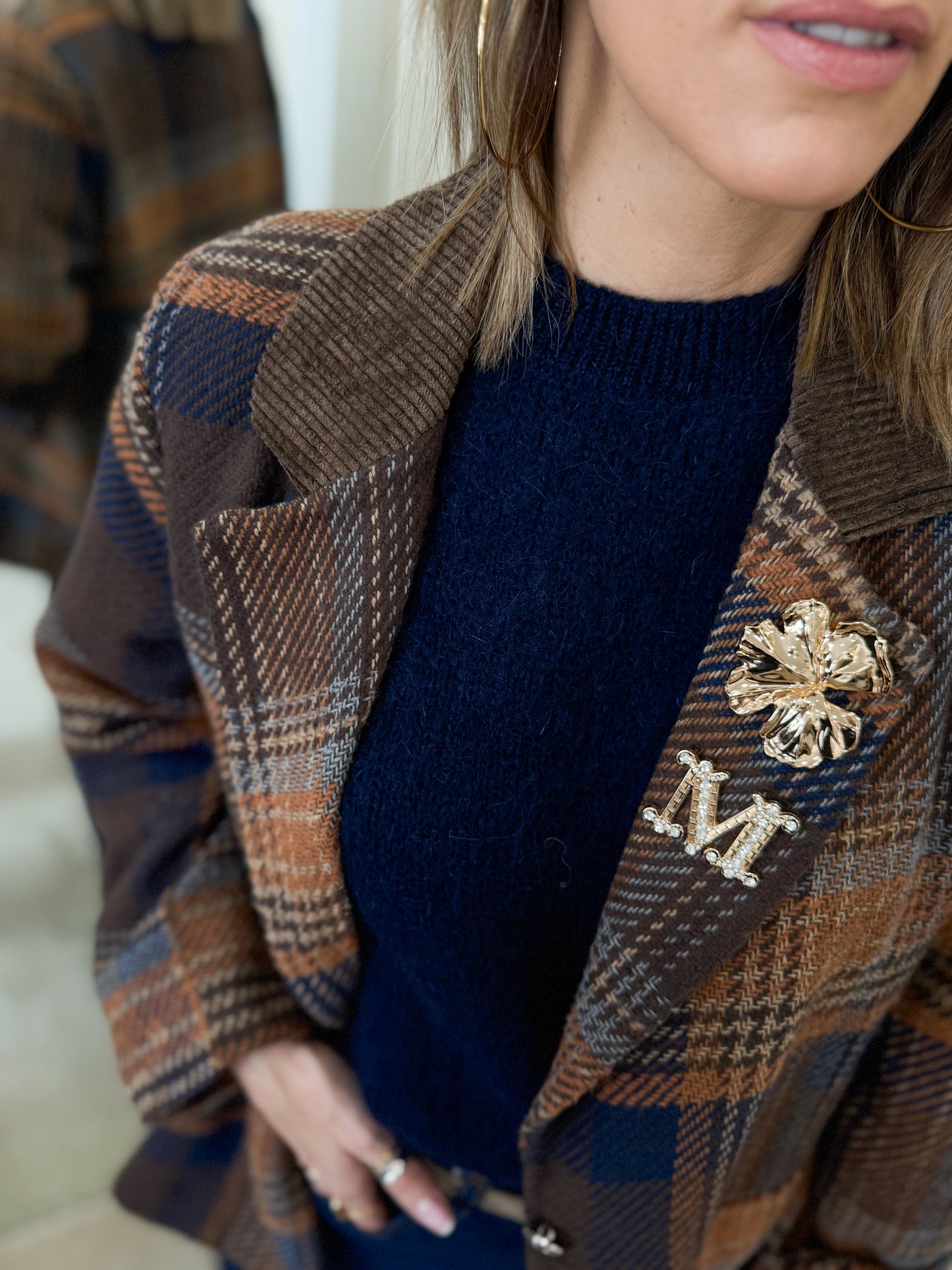 Blazer Victoire marron