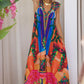 Robe TROPICALE imprimée