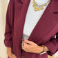 Blazer Mila bordeaux