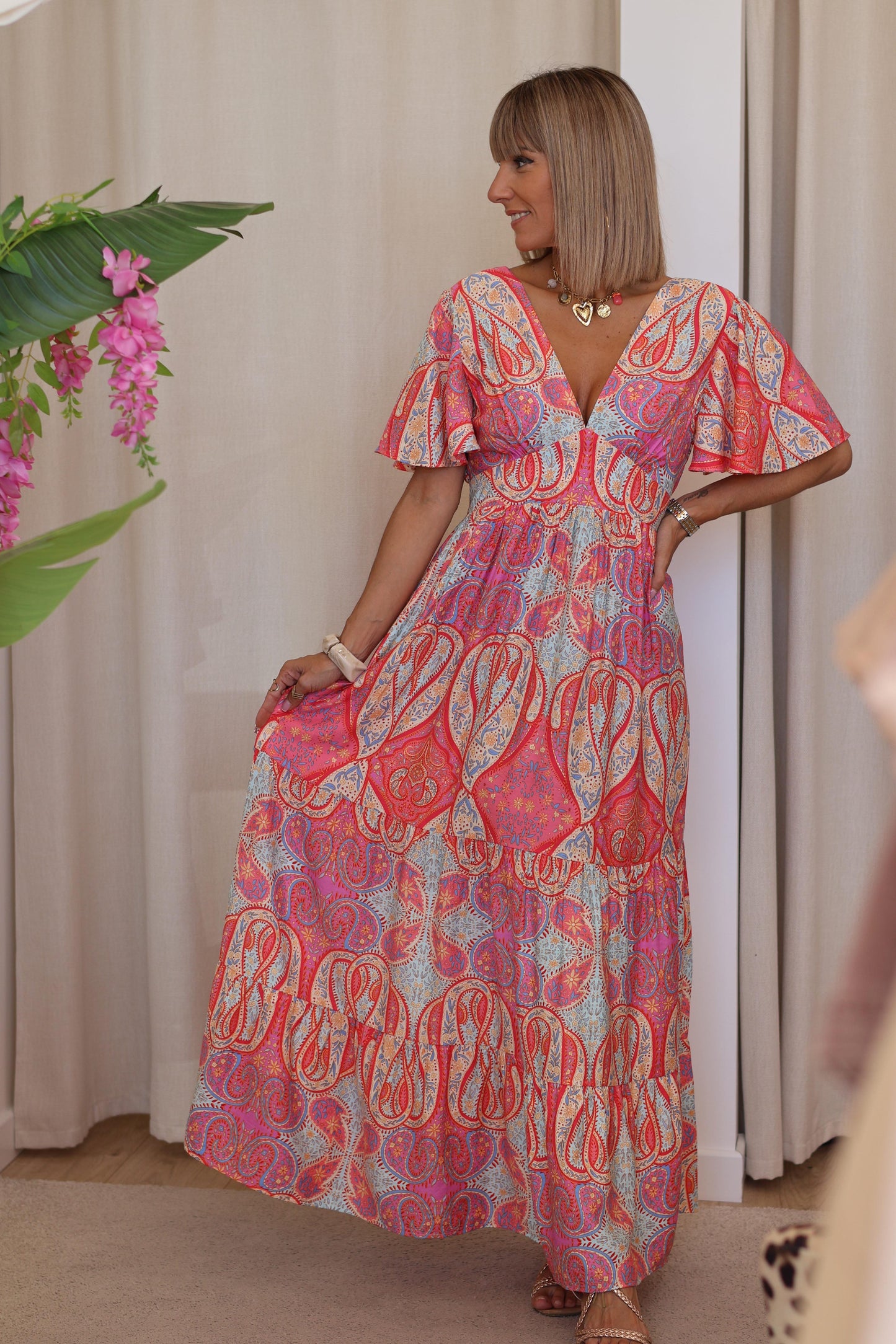 Robe IRIA imprimée