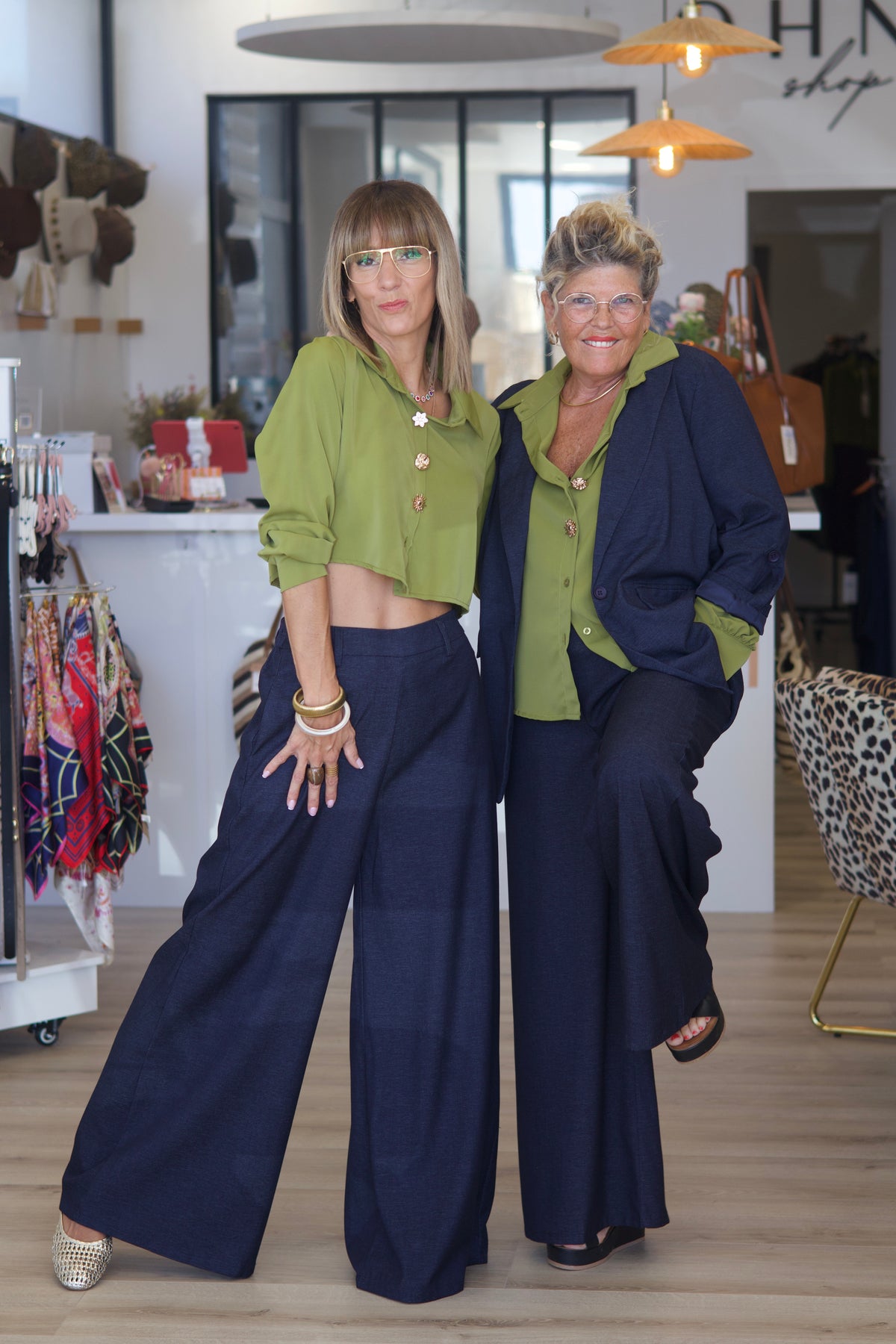 Pantalon ANGELI marine