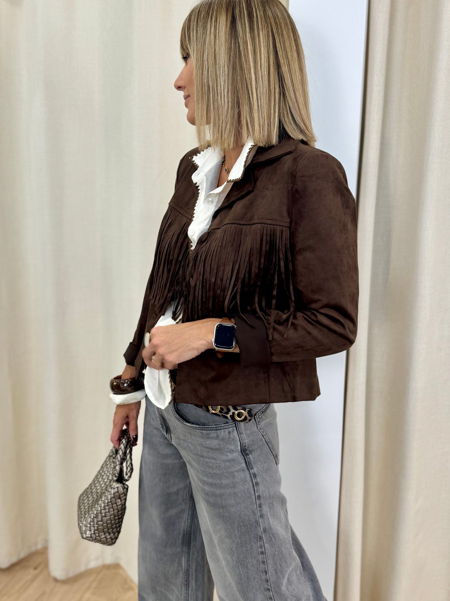 Veste Solaya daim