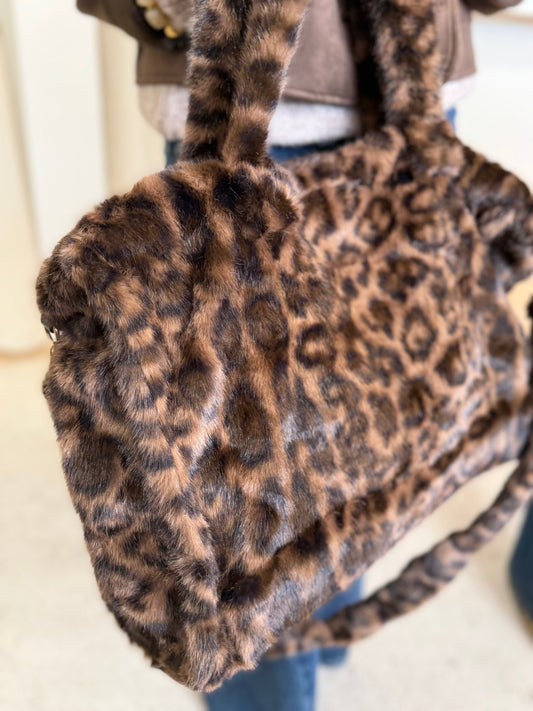 Cabas Maxence léopard