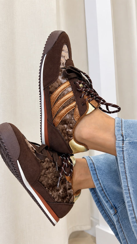 Baskets SOFIA choco