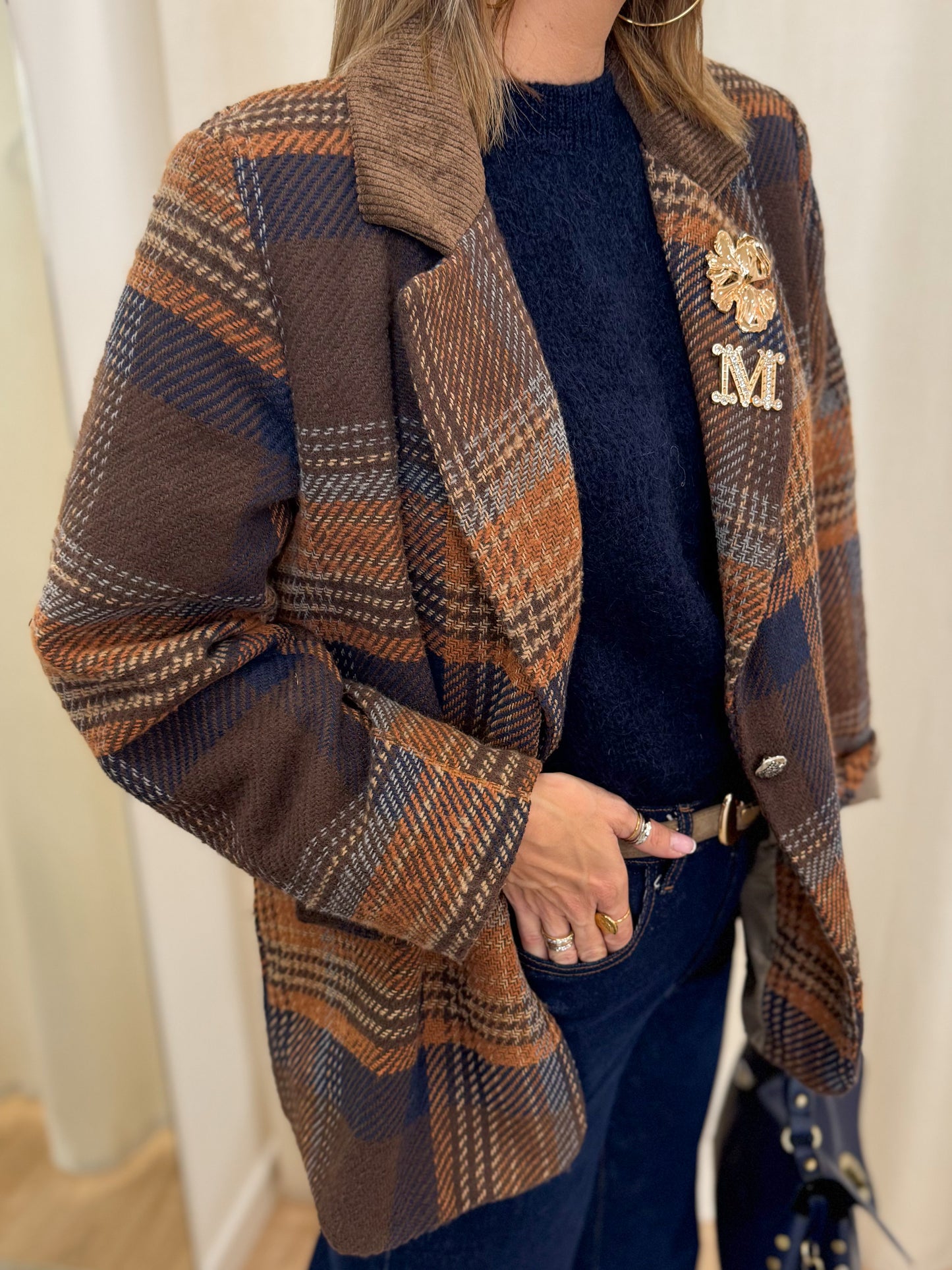 Blazer Victoire marron