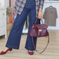 Ballerines ALMA bordeaux
