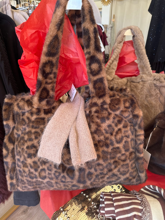 Cabas Maxence léopard