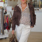 Chemisier POIS beige