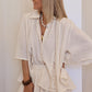 Chemise LINA gaze de coton & dentelle