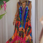Robe TROPICALE imprimée