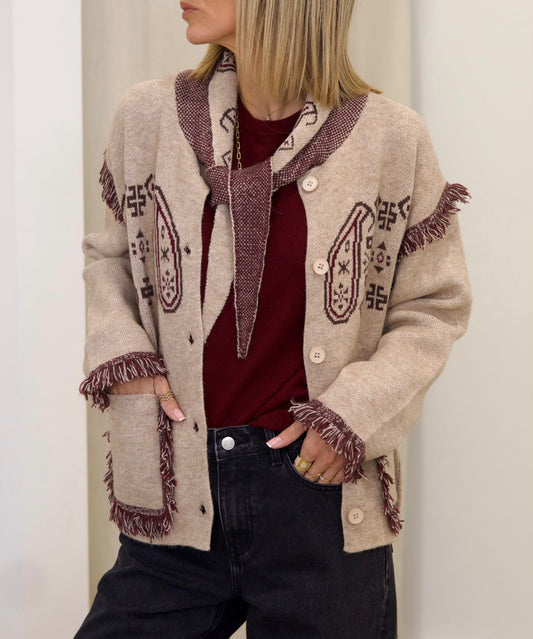 Gilet SAINT-HONORÉ beige