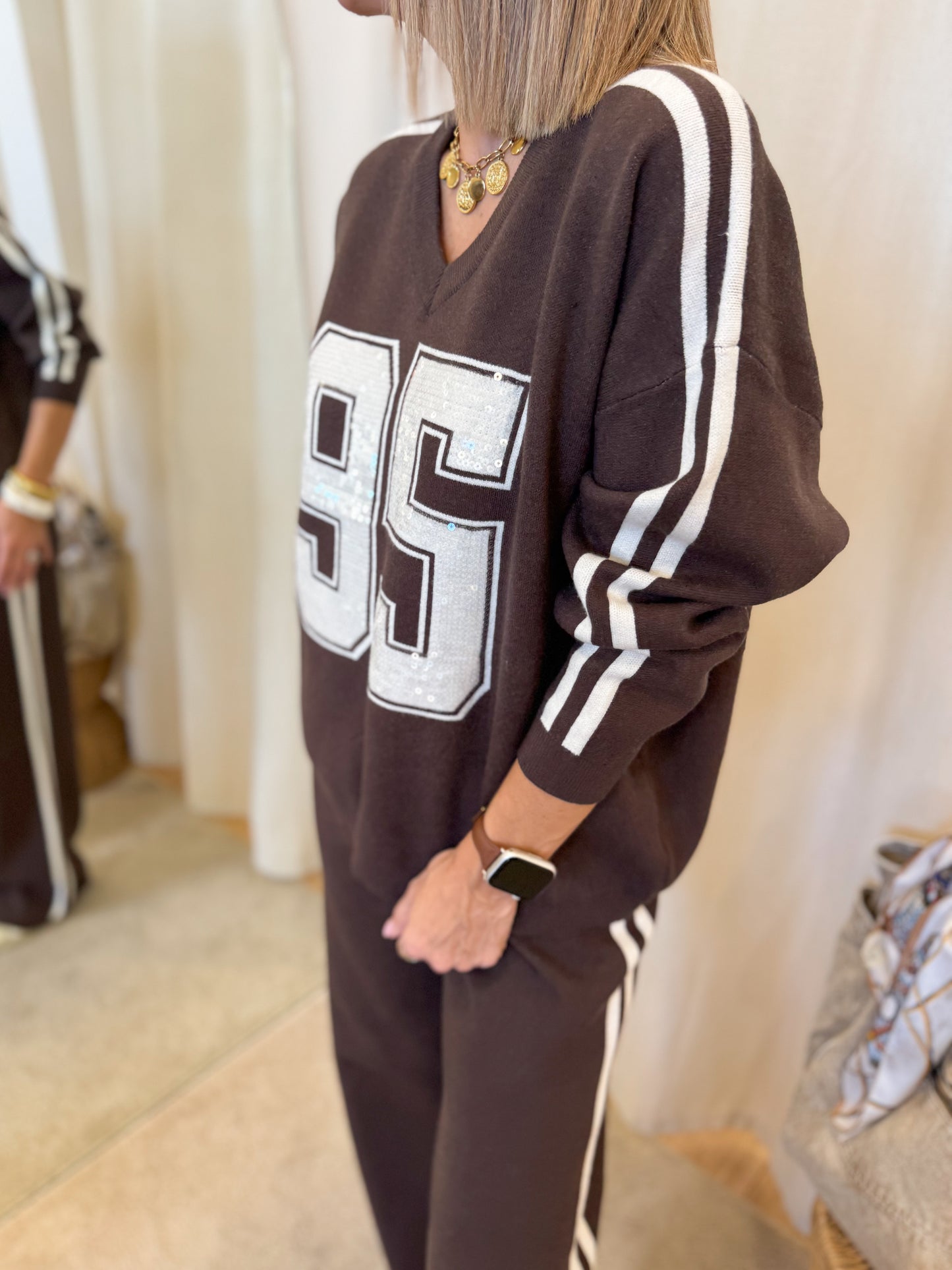 Pull School Chocolat