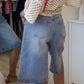 Bermuda EZIO denim wide