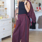 Pantalon MIA bordeaux