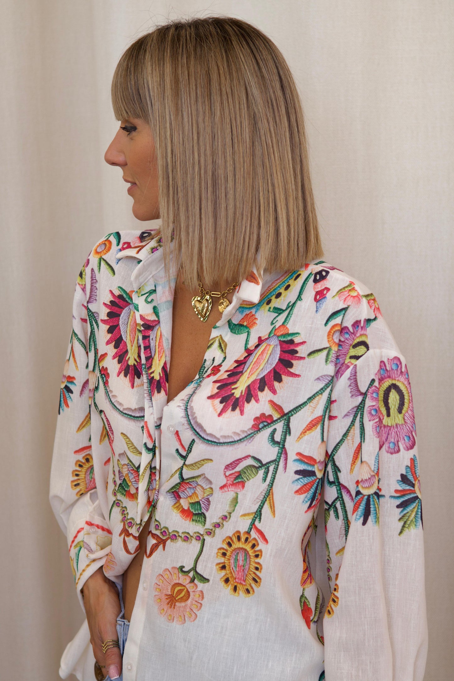 Chemise VICTORIA manche longue