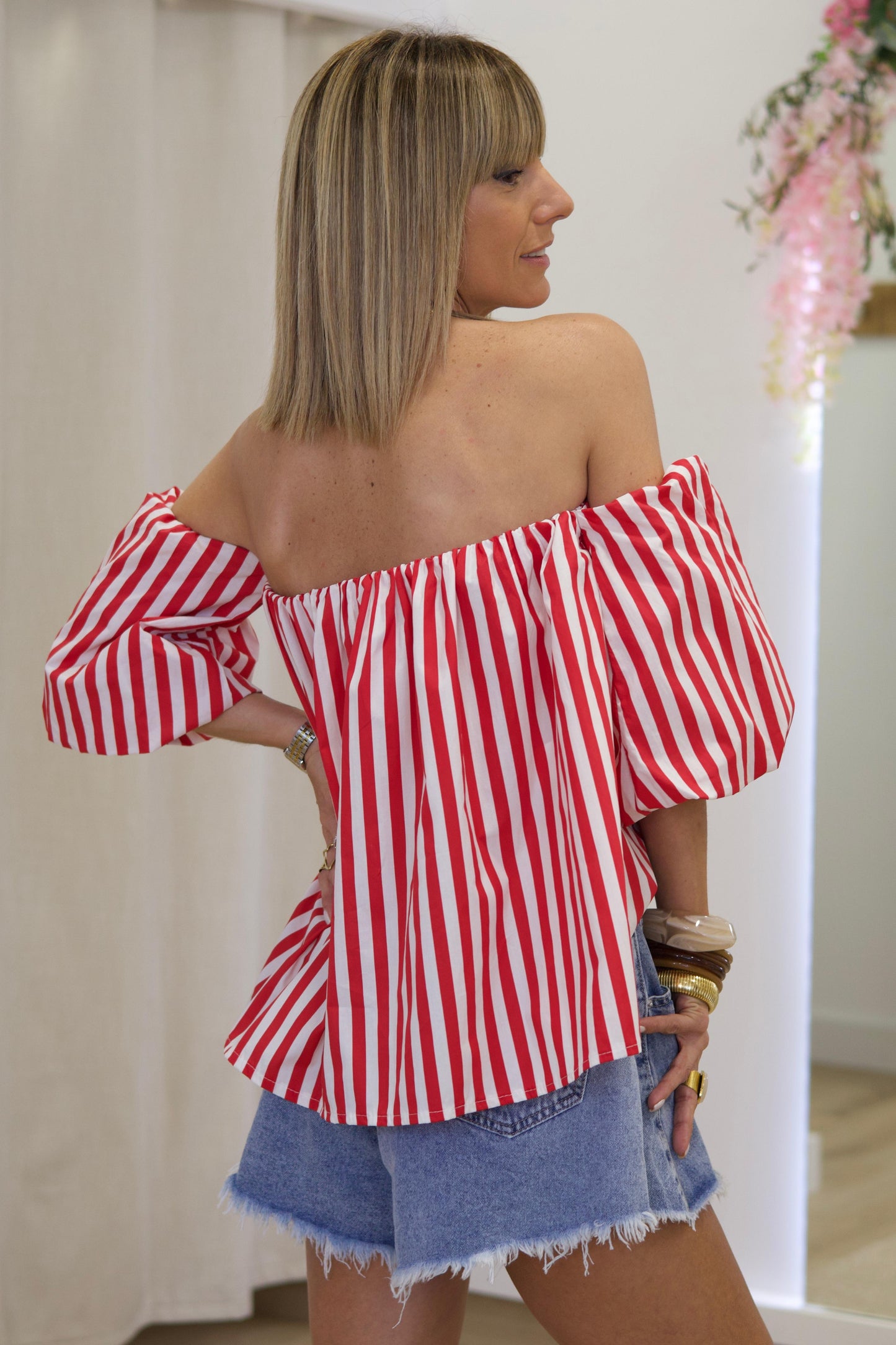 Top DOLCE rouge