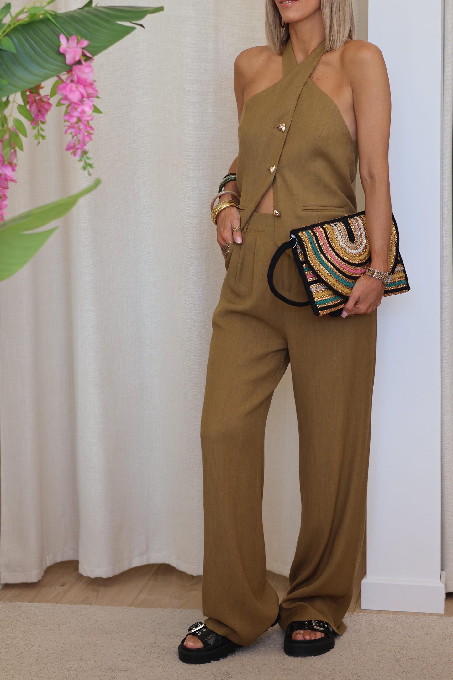 Pantalon SAVANA kaki
