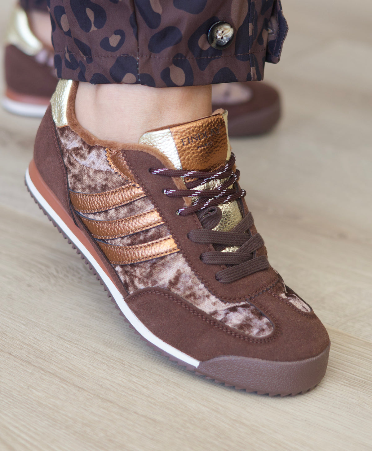 Baskets SOFIA choco