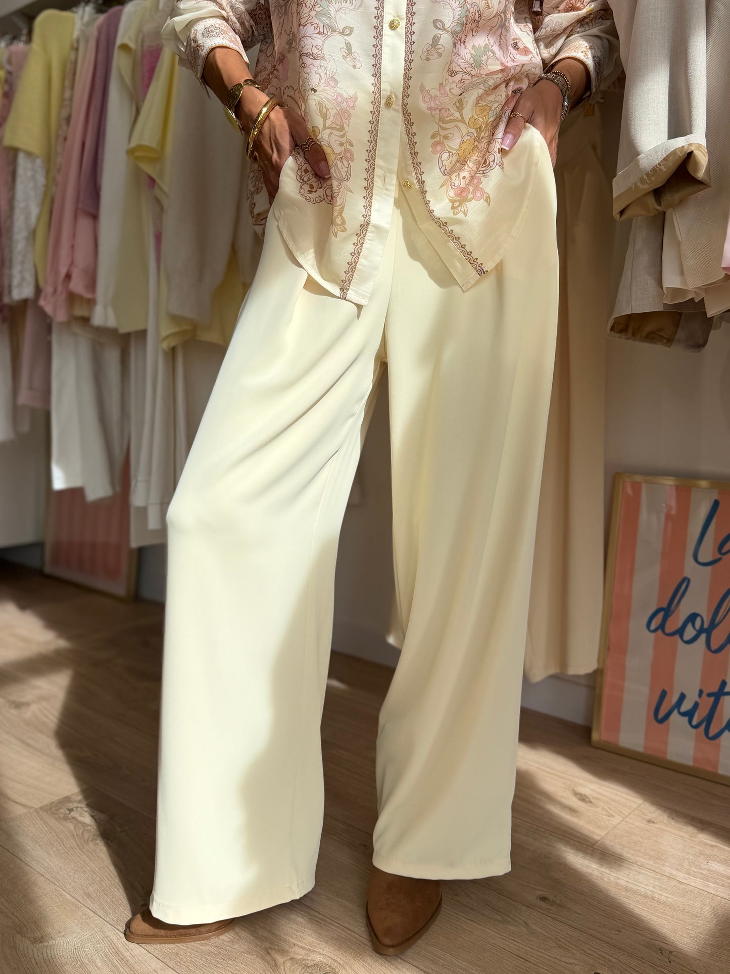 Pantalon Maylone jaune