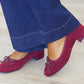 Ballerines ALMA bordeaux