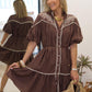 Robe DOLORÈS chocolat