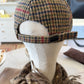 Casquette C effet tweed