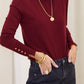 Pull GARNIER bordeaux