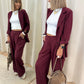 Blazer Mila bordeaux