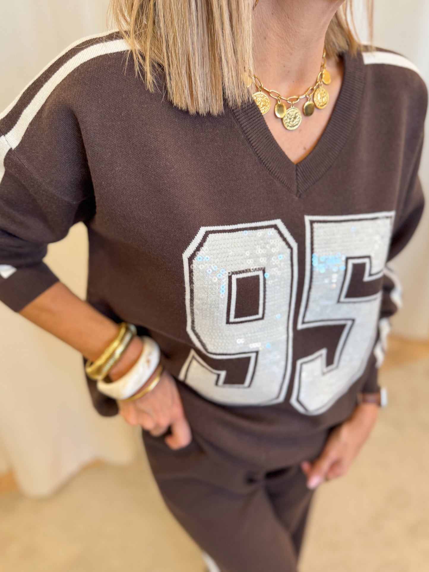 Pull School Chocolat