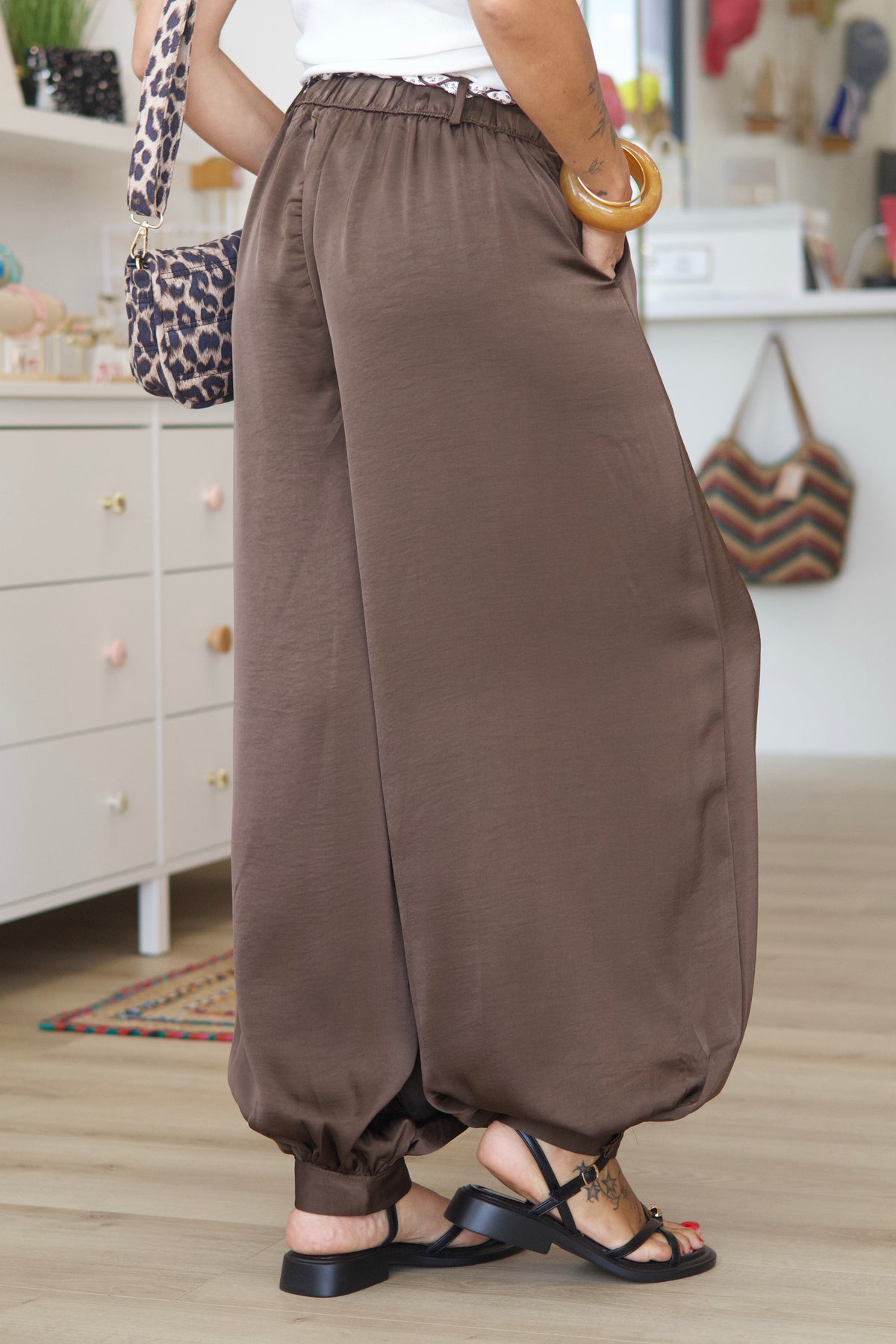 Pantalon COSMO choco
