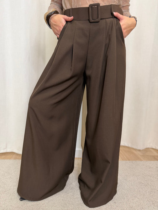 Pantalon Calyssa chocolat