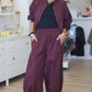 Veste MIA bordeaux