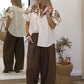Blouse TOSCANA broderie chocolat