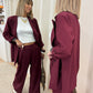 Blazer Mila bordeaux