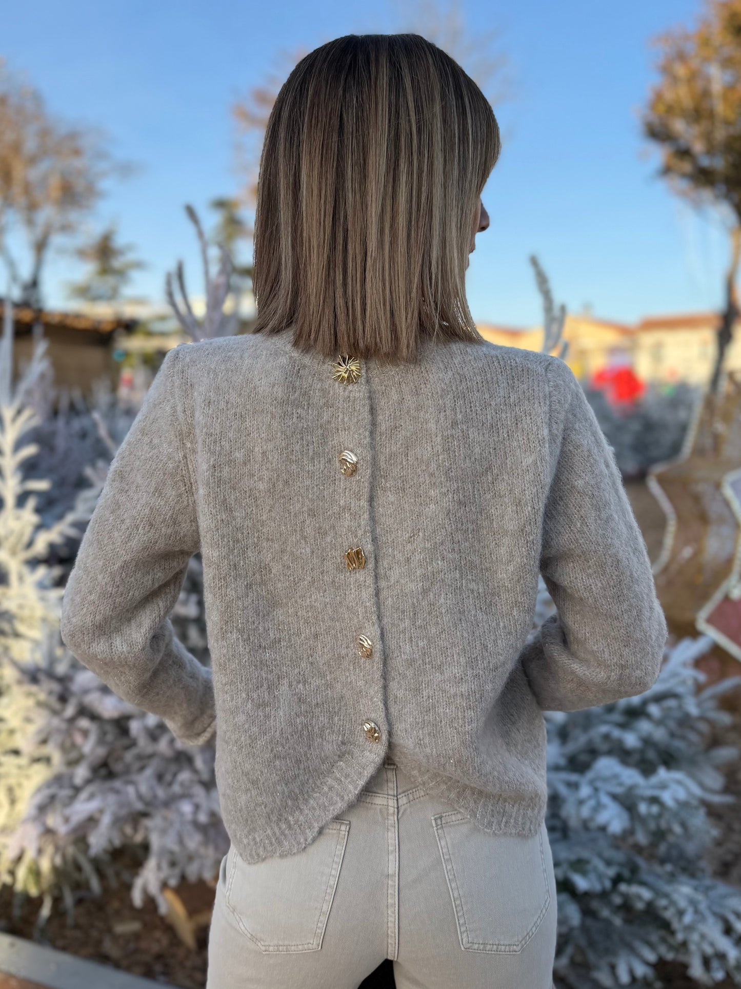 Pull Néo beige
