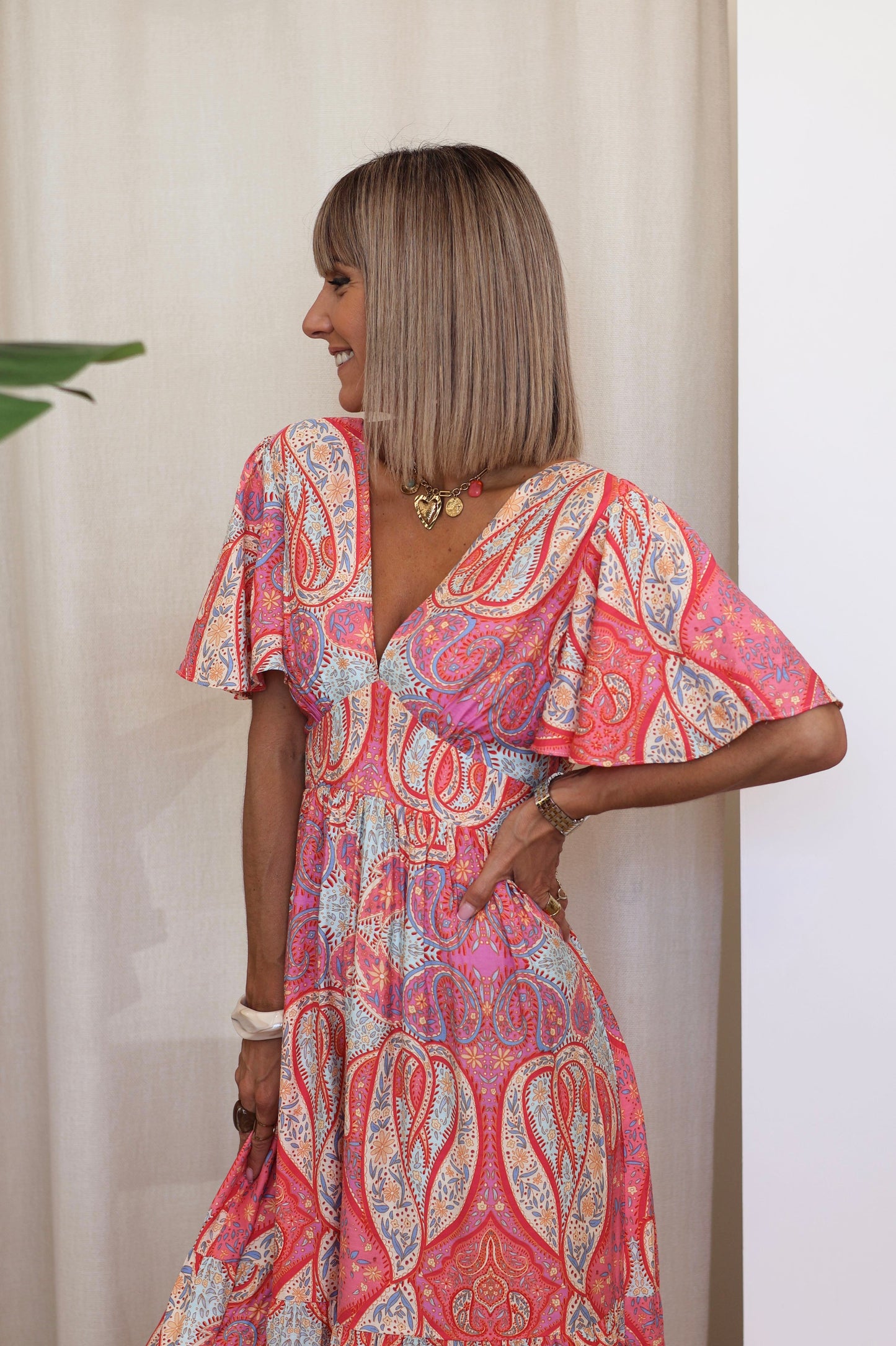 Robe IRIA imprimée