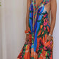 Robe TROPICALE imprimée