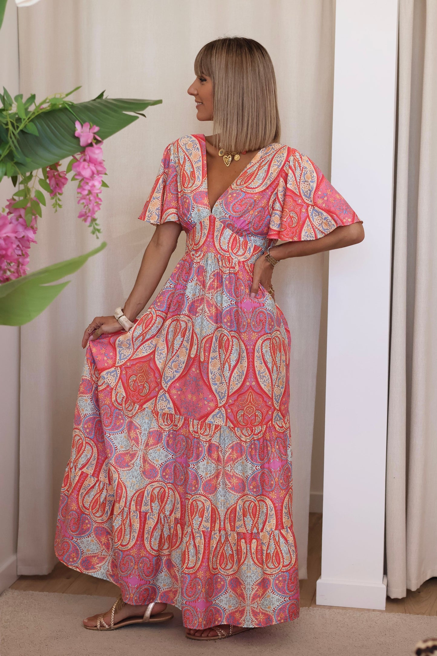 Robe IRIA imprimée