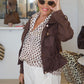 Chemisier POIS beige